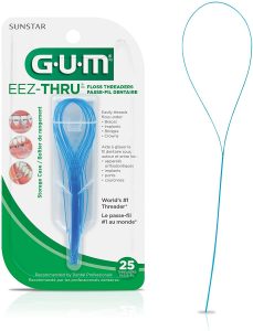 Gum floss threader