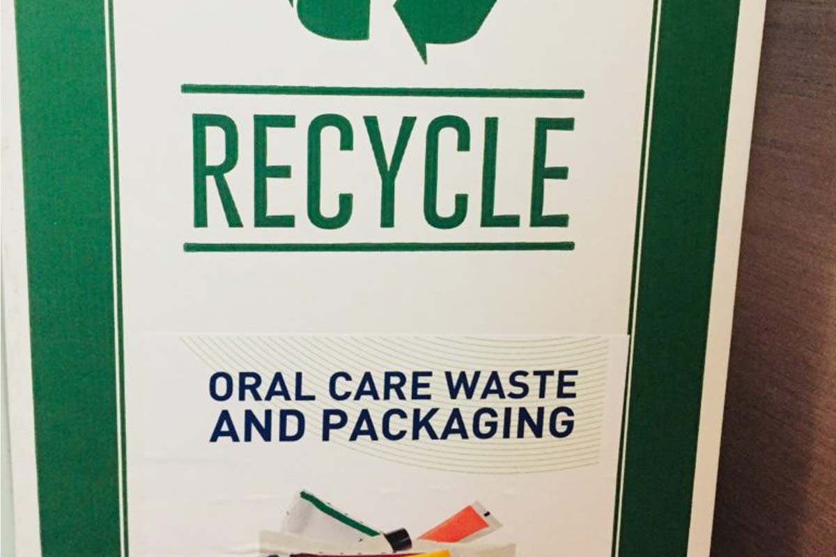 How do I recycle my toothbrush?